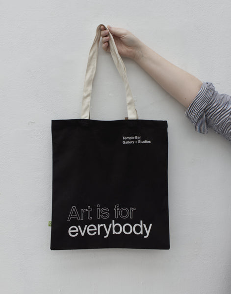 Art is for everybody tote bag - Black