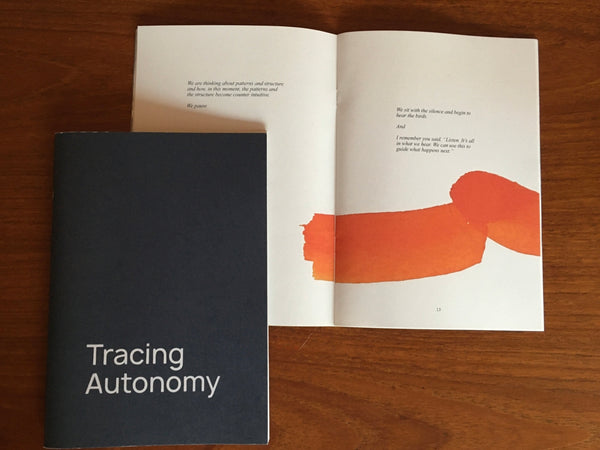 Jeni Pearson and Kirsty Stansfield,Tracing Autonomy